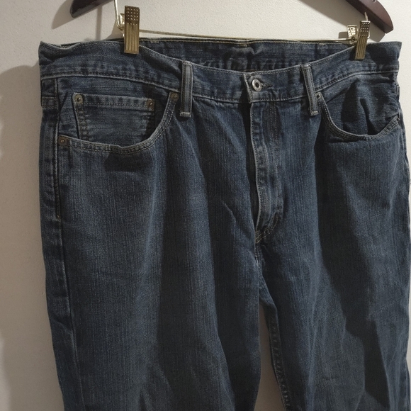 Levis | 514 Men's Dark Blue Jeans - Picture 2 of 10